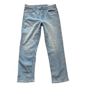 American Eagle Airflex+Athletic Straight Jeans Mens 32x30 Moon Stone Light NWT